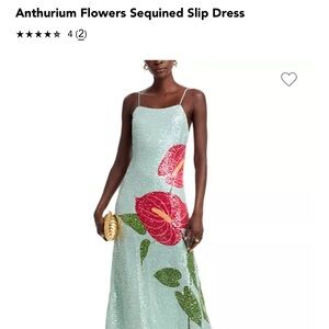 FARM Rio Anthurium Sequin Dress